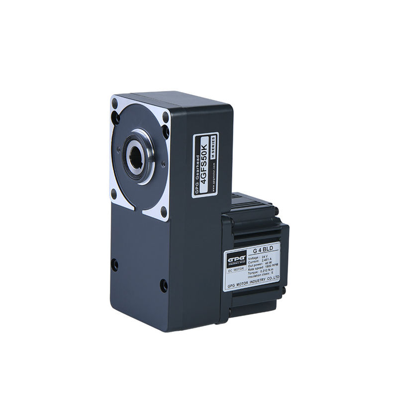 40w 80mm Fırçasız Dc Redüktörlü Motor 12v 24v, İçi Boş Düz Şanzımanlı 4GFS5-200K