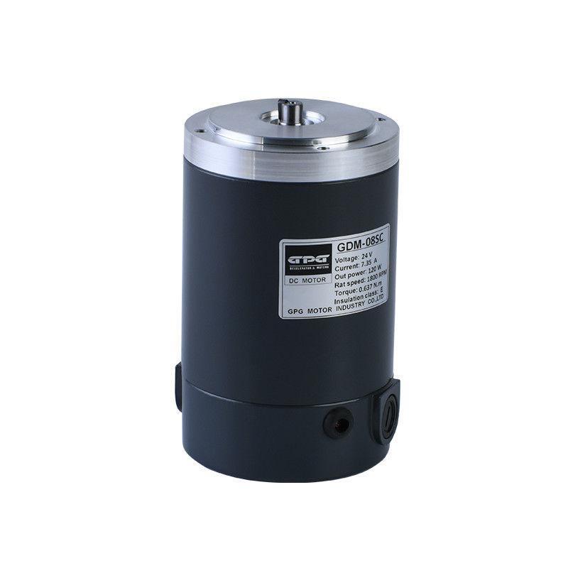 Saç Kurutma Makinesi için Elektrikli 90mm 12v 120w Dc Motor Kare Flanş Tipi