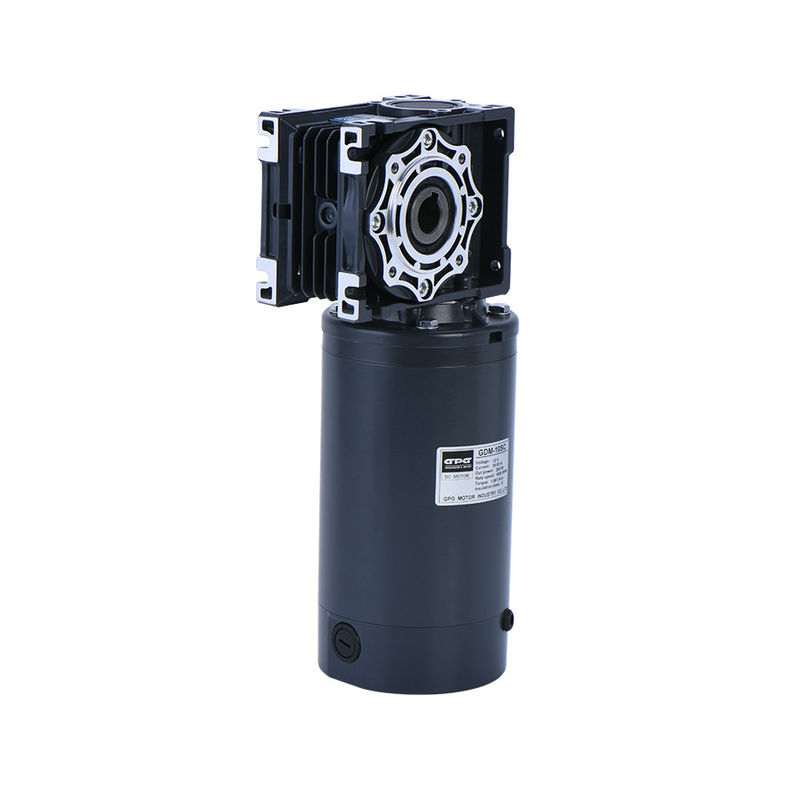 80mm Elektrikli Dc Motorlar 12v 30w Dc Motor Yuvarlak Mil Anahtar Mili