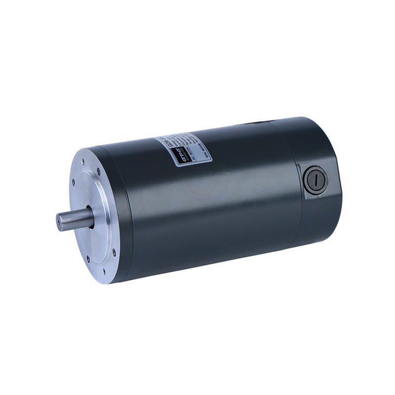 80mm Elektrikli Dc Motorlar 12v 30w Dc Motor Yuvarlak Mil Anahtar Mili