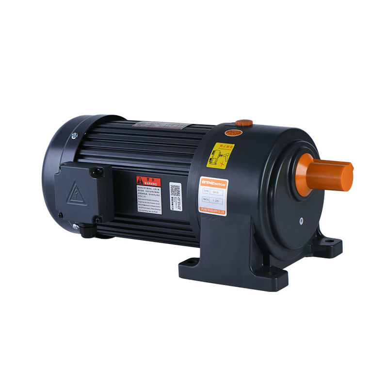 100w 0.125hp Elektrik Motoru Şanzıman Redüksiyon Şanzımanlı 3 Fazlı Motor 18mm Şaft