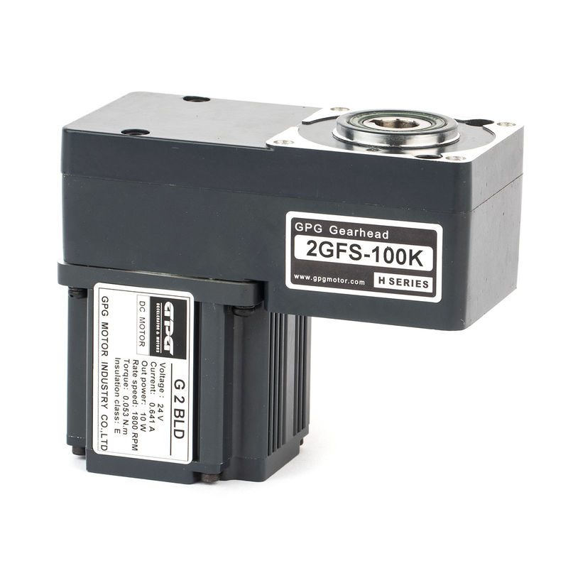 IP44 derecelendirilmiş AC Gear Motor 1400-1700rpm Giriş Hızı ve 100MΩ Min Izolasyon Direnci
